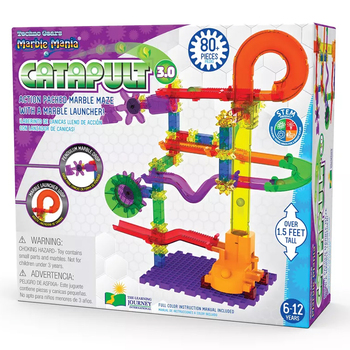 80+ pcs Learning Journey Techno Gears Marble Mania Catapult 3.0 6-12y