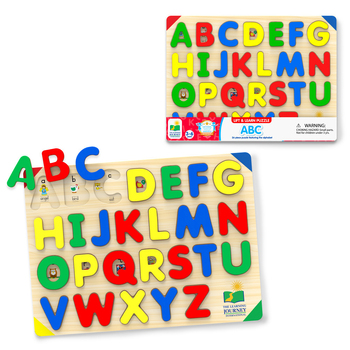 Learning Journey Lift & Learn ABC Kids Puzzle Toy 3-6y