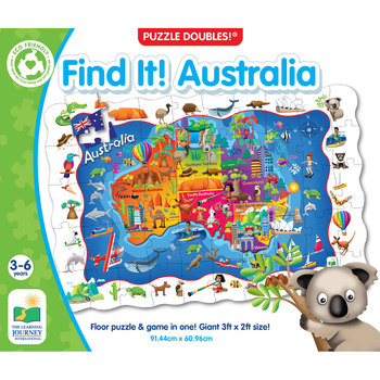 Learning Journey Puzzle Double Find It! Australia 0m+