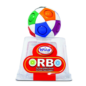 Popular Playthings Orbo Brain Teaser Kids/Children Snap & Match Puzzle Game