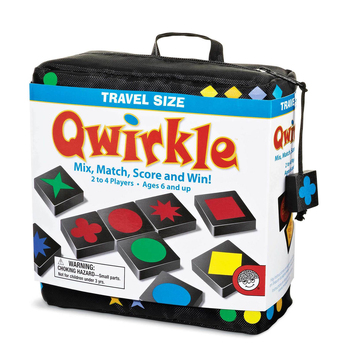 Mindware Qwirkle Travel Size 2-4 Players Kids/Children Fun Game 3y+