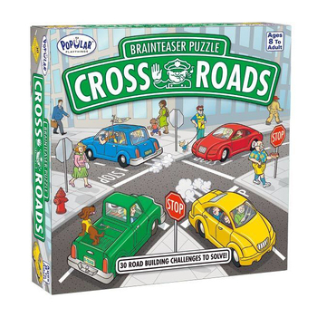 Popular Playthings Cross Roads Kids/Children Fun Logic Puzzle Game 8y+