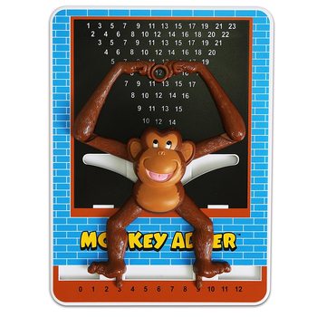 Popular Playthings Large Monkey Addition Learning Game Kids 4y+