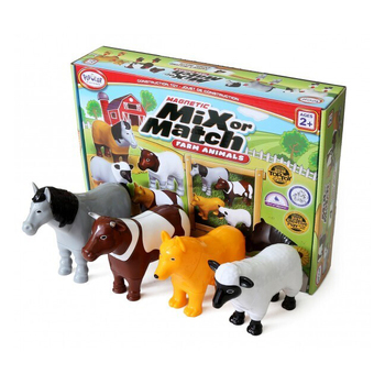 Popular Playthings Magnetic Mix or Match Farm Animals 1 Toy Kids 2y+