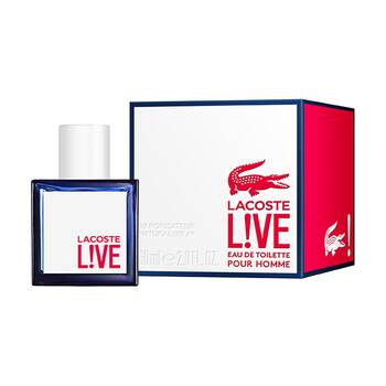 Lacoste Live Male Mens Fragrance EDT Eau De Toilette Spray Bottle 75mL