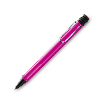 Lamy Safari Ballpoint Pen Medium-1mm Nib Tip - Pink