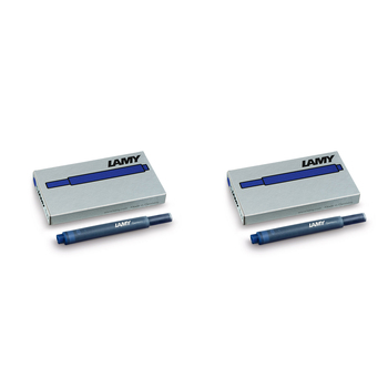2x 5pc Lamy T10 Fountain Pen Ink Cartridges Hangsell - Blue/Black