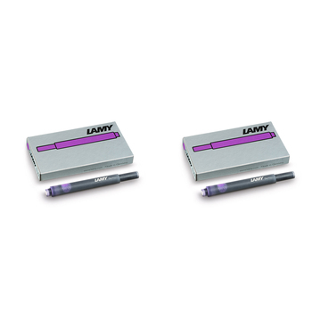 2x 5pc Lamy T10 Fountain Pen Ink Cartridges Hangsell - Violet