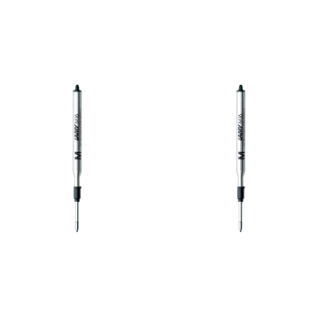 2x Lamy M16 Giant Ballpoint Pen Refill Medium - Black