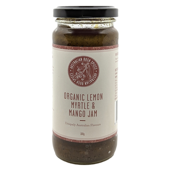 Australian Bush Spices Organic Lemon Myrtle and Mango Jam 300g