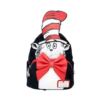  Dr Seuss Cat in the Hat Faux Fur Cosplay Backpack 25cm 12y+