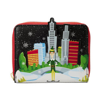 Elf Buddy In Manhattan Zip Around Purse Coin/Cash Wallet 10cm