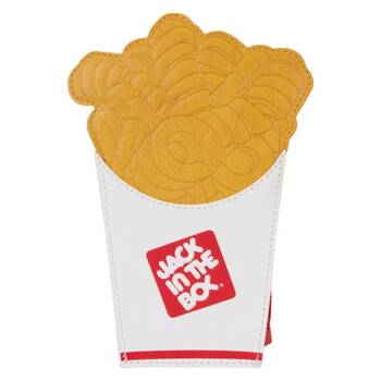 Jack In The Box Curly Fries Card Holder Zipped Organiser
