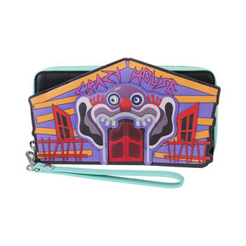 Trick Or Treat Studios Killer Klowns  Outer-Space Zip Around Wristlet 8x4in