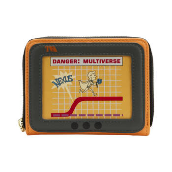 Loki TV TVA Miss Minutes Zip Around Purse Wallet 12.7cm