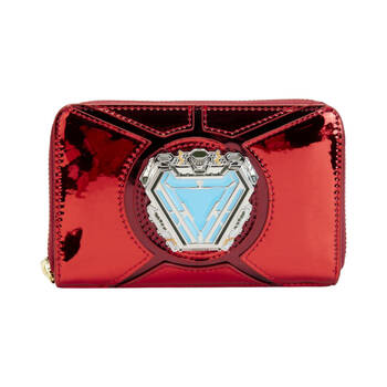 Infinity Saga Iron Man 15th Anniv Costume Zip Around Purse Wallet 12.7cm