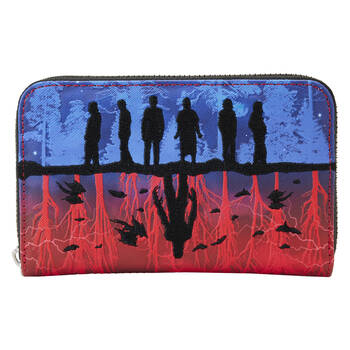 Stranger Things UpsideDown Shadows Zip Wallet 6x4in