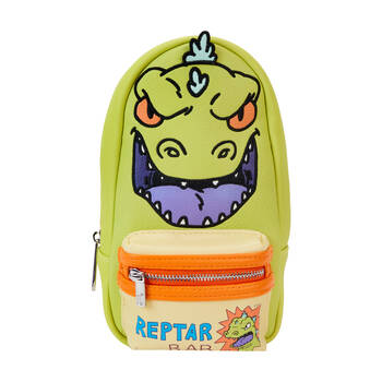 Nickelodeon Rugrats Reptar Mini Backpack Pencil Case Kids Pen Organiser