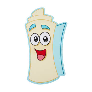 Dora The Explorer Map Large Travel Card Holder 3x6in Kids 3y+