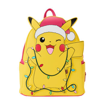 Pokemon Holiday Pikachu Mini Backpack 23x27cm - Yellow