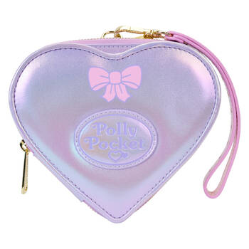 Polly Pocket Zip Around Wallet Coin/Cash Purse 6in