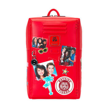 Saved By The Bell Locker Backpack Kids/Children Bag Red