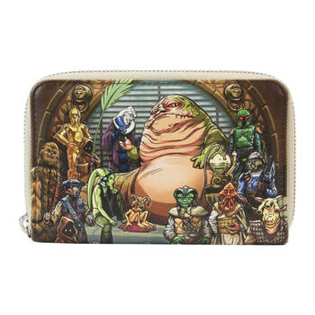 Star Wars 40th Anniv Jabbas Palace Zip Around Wallet 6x4in