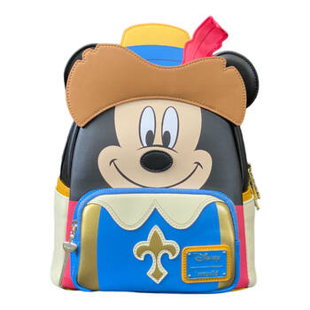 Disney Three Musketeers Mickey Mouse Backpack 23x27cm 8y+