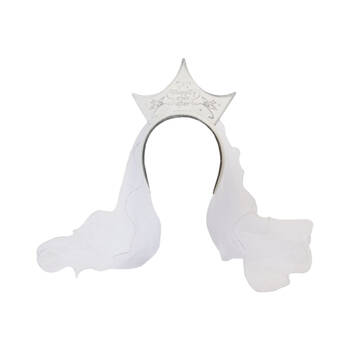 Cinderella 1950 Happily Ever After Headband 10.5x8.5in - White 3y+