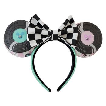 Disney Mickey & Minnie Date Diner Records Headband Head Accessory