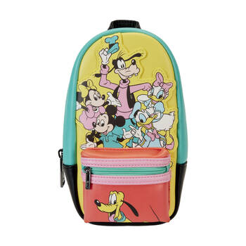 Disney D100 Mickey & Friends Classic Stationary Pencil Case 4x8in 3y+