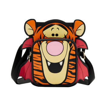 Winnie the Pooh Tigger Halloween Passport Sling Bag 6.25x8.25in