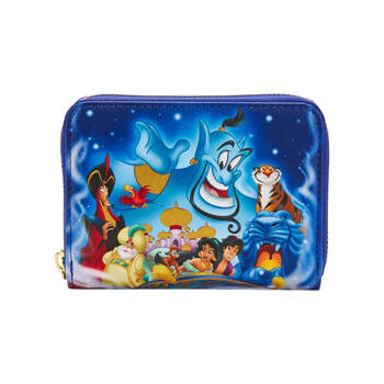 Aladdin 1992 30th Anniversary Zip Around Kids Purse 5x4in