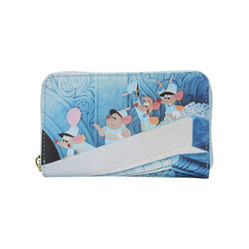 Cinderella 1950 Scenes Kids Zip Purse Card Wallet Money Organiser