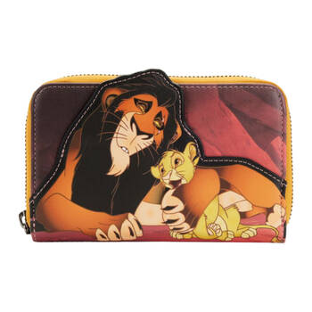 The Lion King 1994 Scar Scene Zip Around Purse Wallet 6x4in