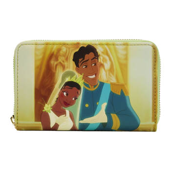 The Princess & the Frog Scene Zip Around Purse 4in