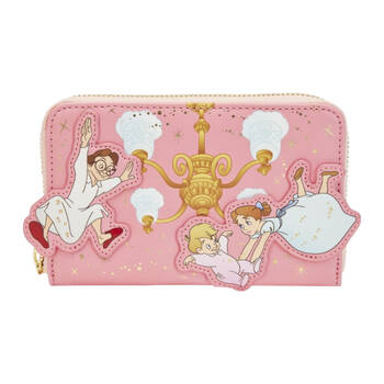 Peter Pan 1953 70th Anniv You Can Fly Zip Around Purse