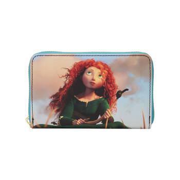 Brave Merida Princess Scene Zip Around Purse Wallet 6x4in