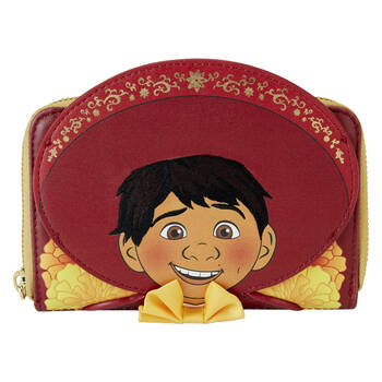 Coco Miguel Mariachi Cosplay Zip Around Wallet 6x4in