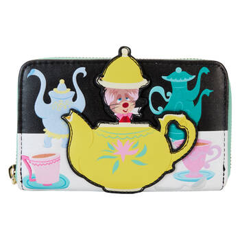 Alice in Wonderland 1951 Unbirthday Zip Wallet 6x4in