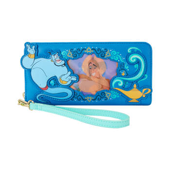 Disney Princess Jasmine Zip Around Wristlet Wallet 8x4in