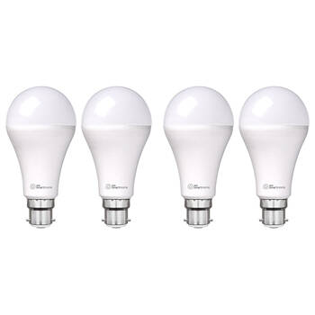 4PK Laser 10W B22 Smart White LED Bulb