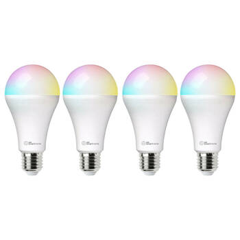 4PK Laser 10W E27 Smart RGB LED Bulb