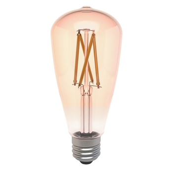 Laser SmartHome LED Smart E27 ST64 Filament Bulb Amber