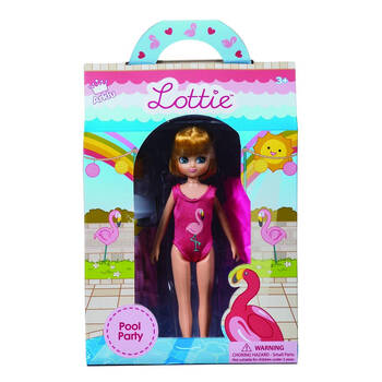 LOTTIE Doll Pool Party Figure w/ Outfit Accessories Kids Toy 3y+