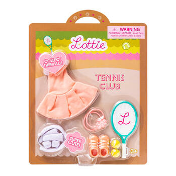 Lottie Tennis Club Outfit Set For Girl Dolls Kids Toy 3y+
