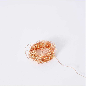 E Style Luminous Bright 20m String Light - Copper