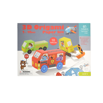 Tookyland 3D Paper Model Vehicles Craft Kit