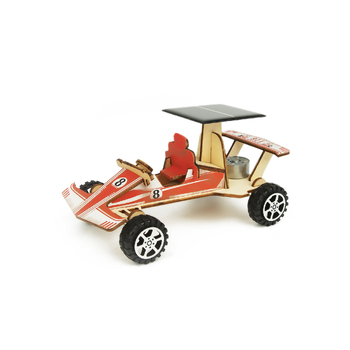 Tookyland Diy 3D Wooden Solar Racing Car Science & Craft Kit