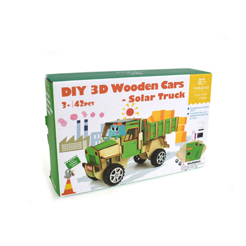 Tookyland Diy 3D Wooden Solar Truck Science & Craft Kit